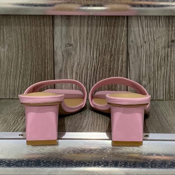 Just Fab | Corisande Slip On Mules Pink Size 8 NWT - Picture 7 of 14